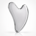 Gua Sha Stainless Steel Face Tool, Professional Metal Skin Care Tool for Neck and Jawline
